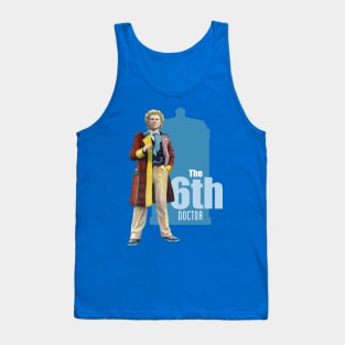 The 6th Doctor: Colin Baker Tank Top